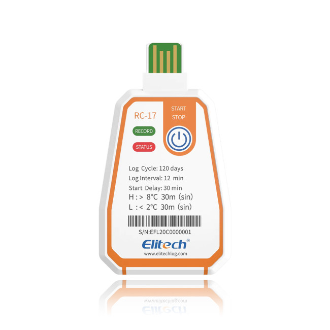 RC-17 일회용 온도기록계